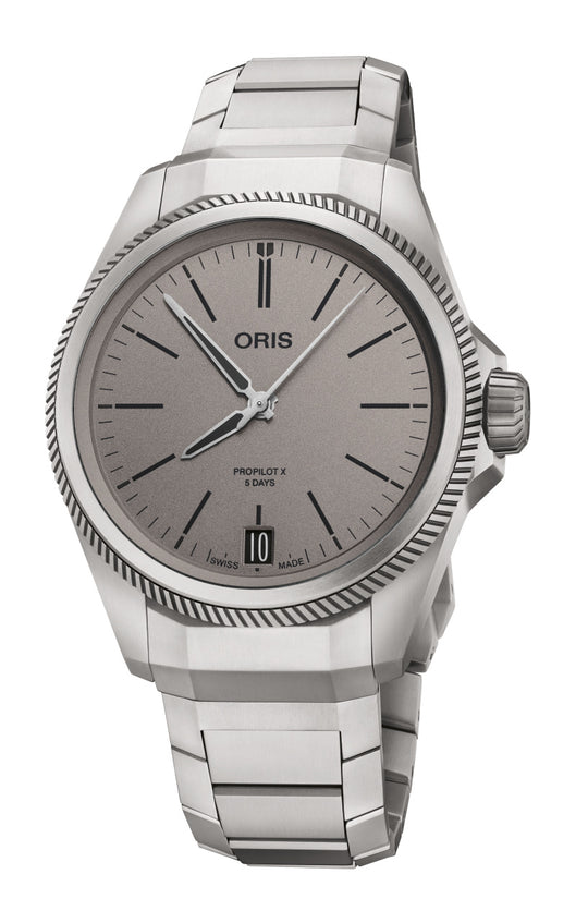 Propilot X Calibre 400 - Titanium, Grey Dial, 39.00 mm