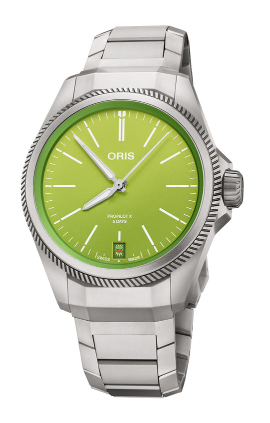 Propilot X Kermit Edition Watch - Titanium, Green Dial, 39.00 mm