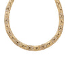 Bvlgari Alveare Diamond Yellow Gold Vintage Collar Necklace Detail View