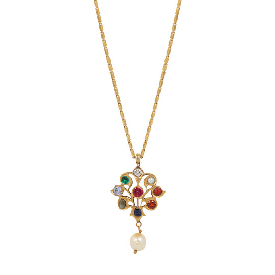 Bouquet of Gemstones Necklace