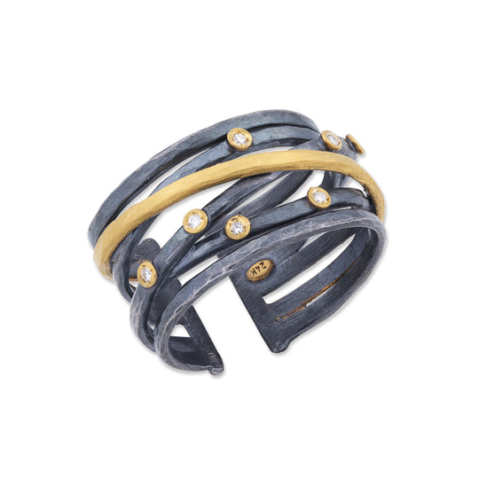 'Stockholm Crosswire' Diamond Ring