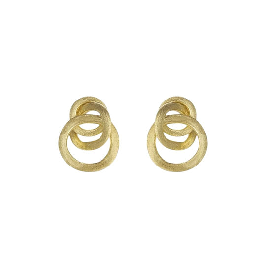 MARCO BICEGO Triple Loop 18k Yellow Gold Earrings