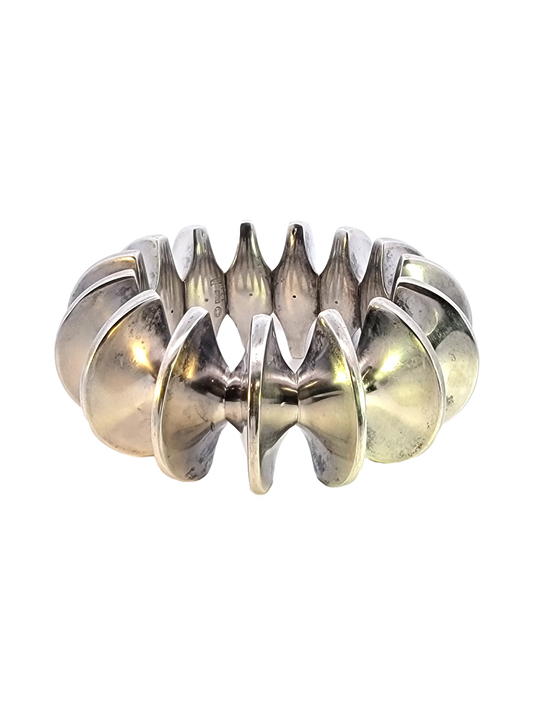 GEORG JENSEN ‘Clementine’ Silver Bracelet by Nanna Ditzel for Georg Jensen