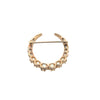 victorian horseshoe brooch back gold antique pin detail