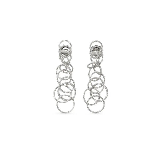 HAWAII White Gold Earrings