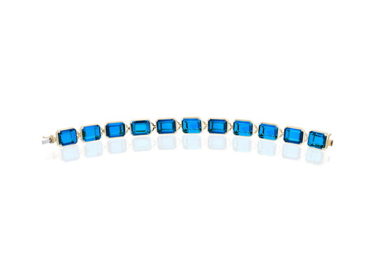 Gossip London Blue Topaz Bracelet Jim